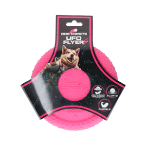 Dog Comets UFO Flyer Roze S