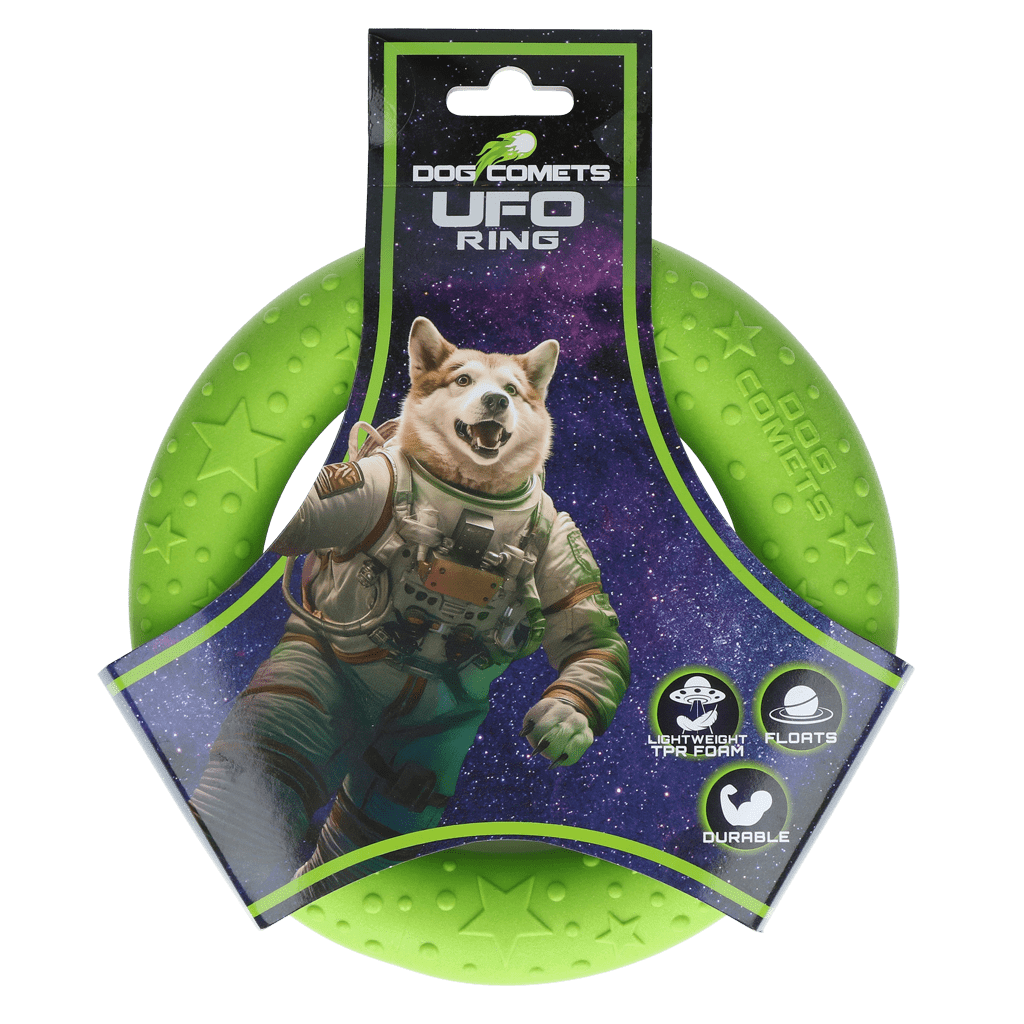 Dog Comets UFO Ring Groen M