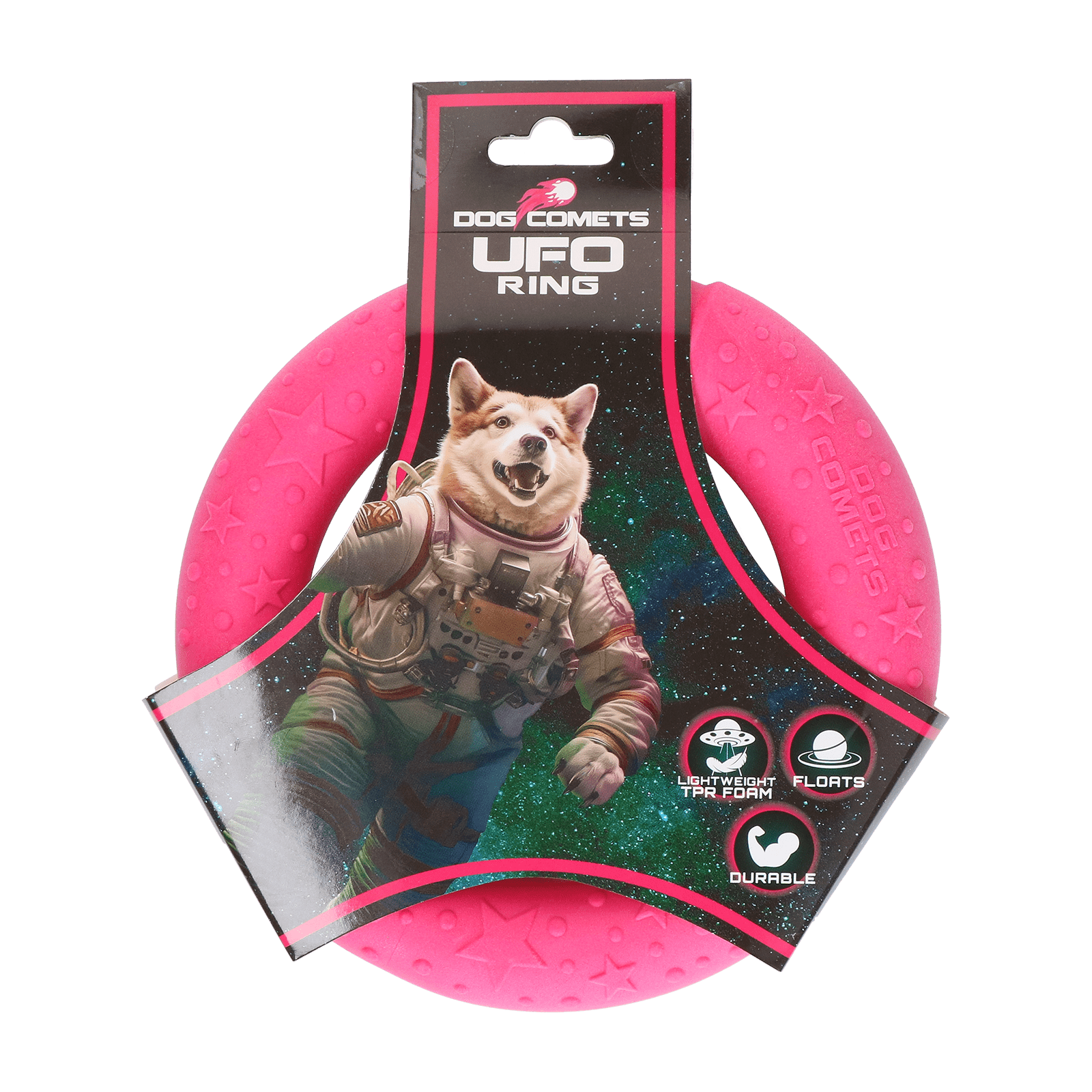 Dog Comets UFO Ring Roze S