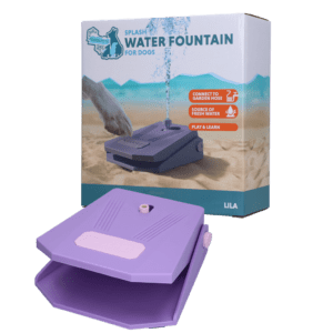 Coolpets Splash Water Fountain Lila