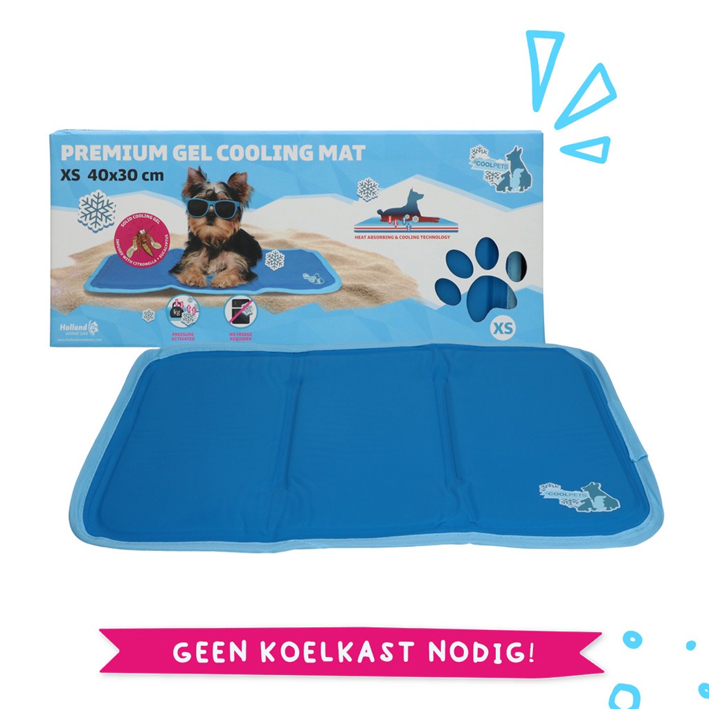 Coolpets Premium Solid gel Cooling Mat XS 40x30cm - Afbeelding 5