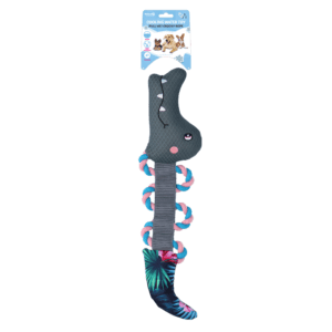 CoolPets Pull Me! Crocky Rope Flower