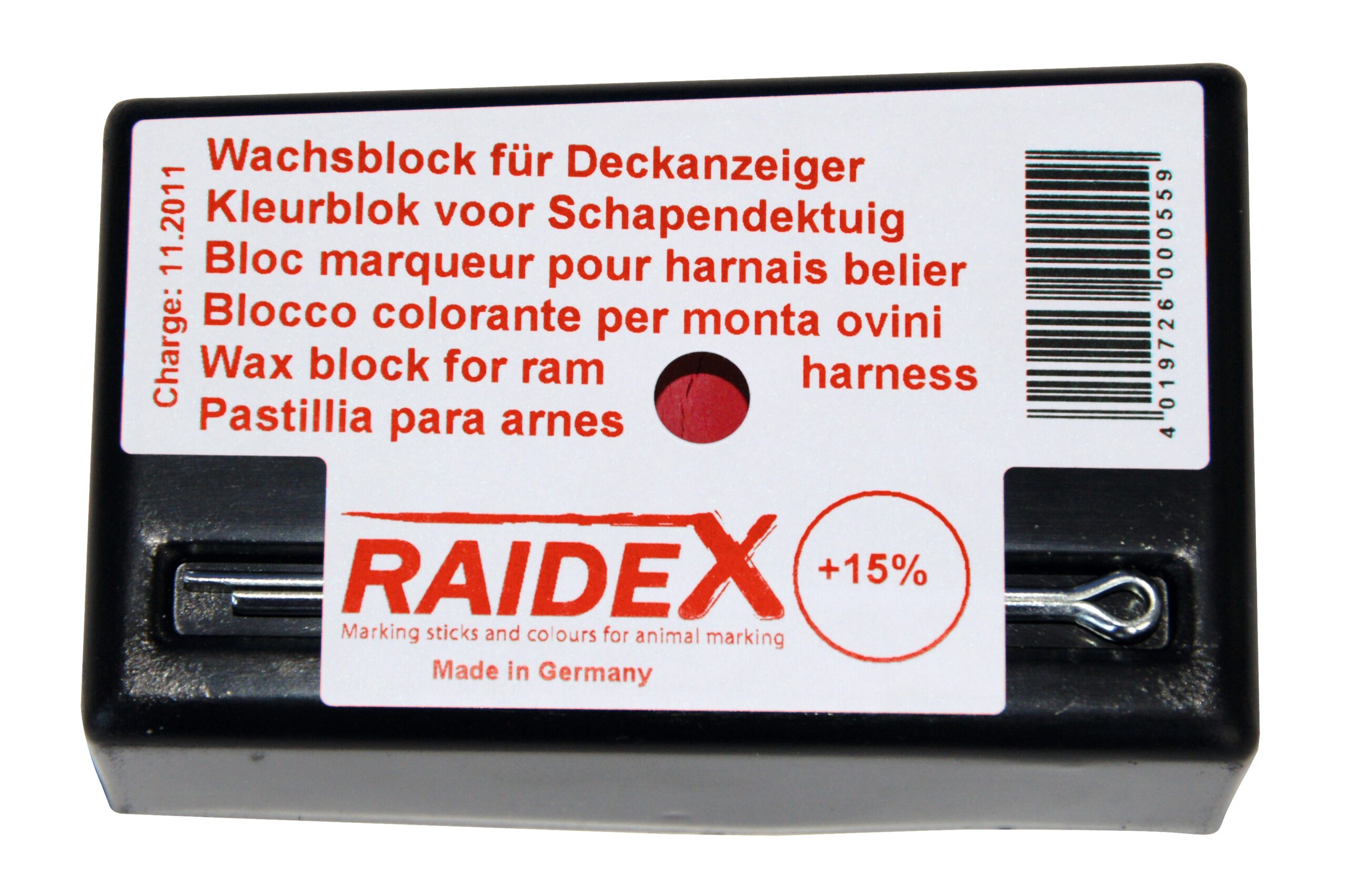 Raidex Dekblok Rood