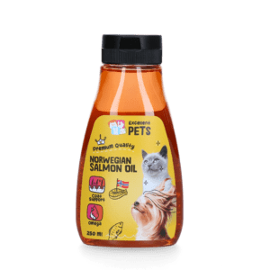 Excellent Pets Noorse Zalmolie 250 ml (knijpflacon)
