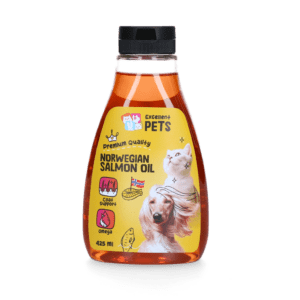 Excellent Pets Noorse Zalmolie 425 ml (knijpflacon)
