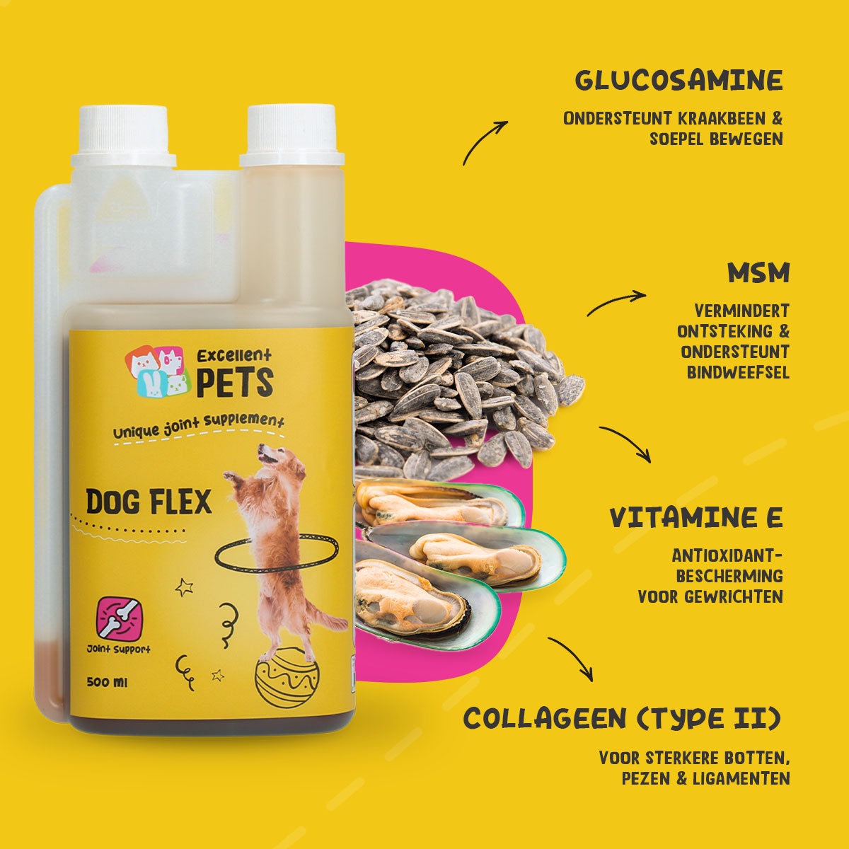 Excellent Pets Dog Flex 500 ml - Afbeelding 5