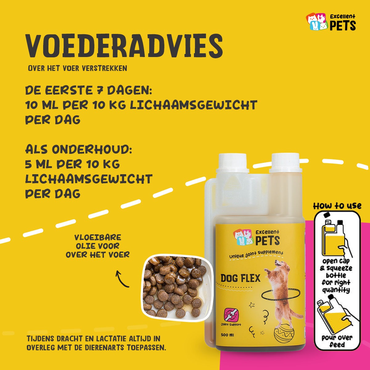 Excellent Pets Dog Flex 500 ml - Afbeelding 2