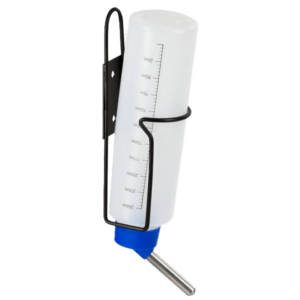 Drinkfles met houder uit metaal 250 ml