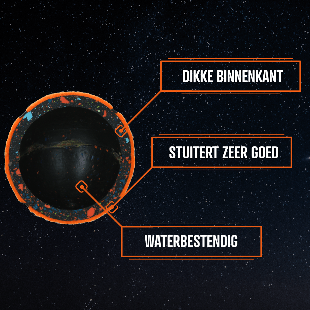 Dog Comets Tennisbal Starlight M Oranje - Afbeelding 3