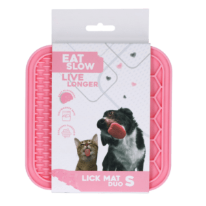 Eat Slow Live Longer Lick Mat Duo S Roze