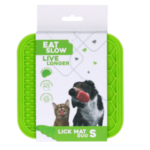 Eat Slow Live Longer Lick Mat Duo S Groen