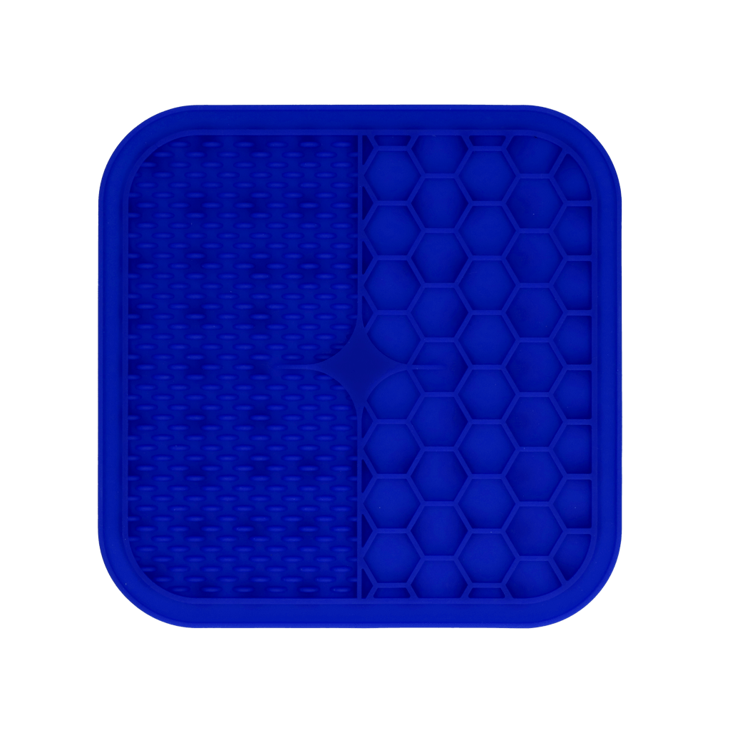 Eat Slow Live Longer Lick Mat Duo M Blauw - Afbeelding 2