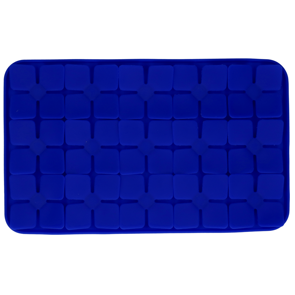 Eat Slow Live Longer Lick Mat Dimensions Flower Blauw - Afbeelding 2