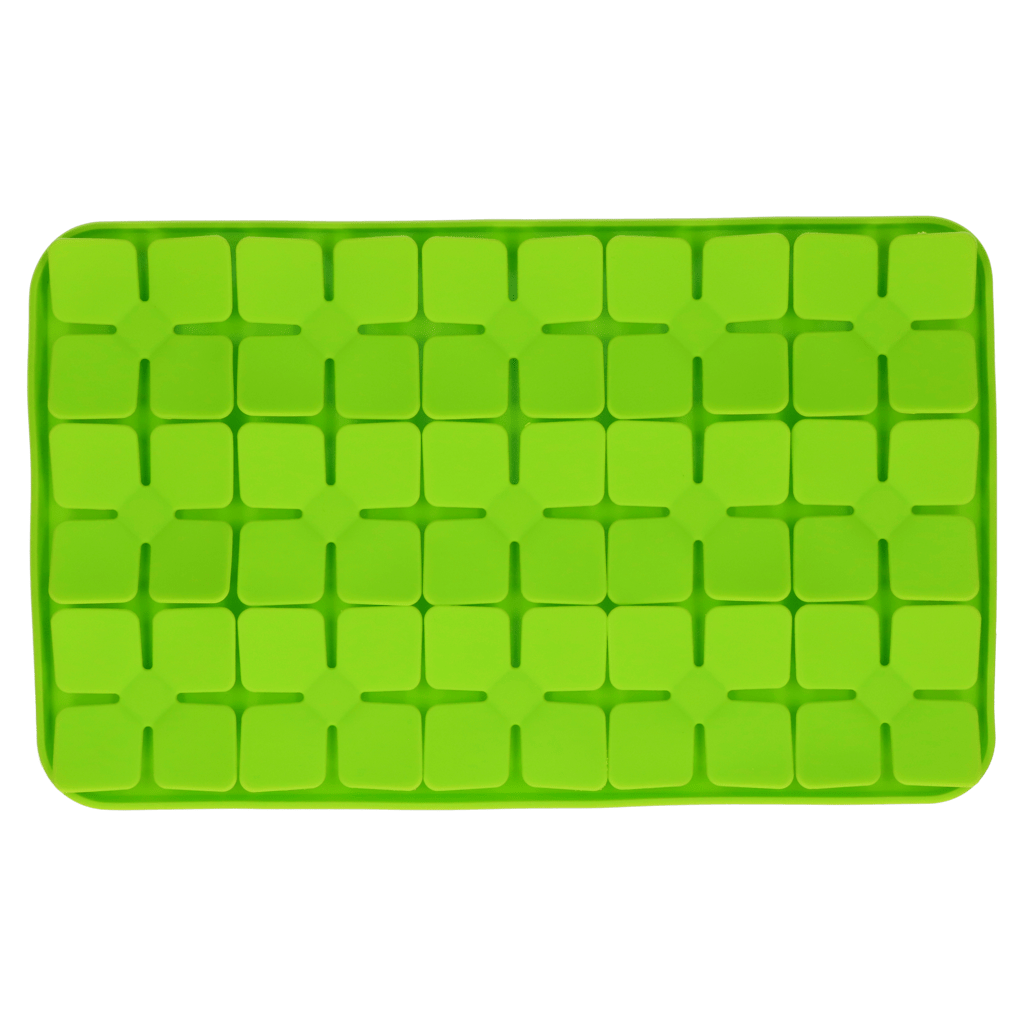 Eat Slow Live Longer Lick Mat Dimensions Flower Groen - Afbeelding 2