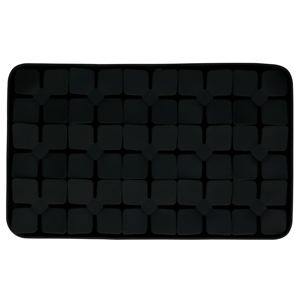 Eat Slow Live Longer Lick Mat Dimensions Flower Grijs - Afbeelding 2