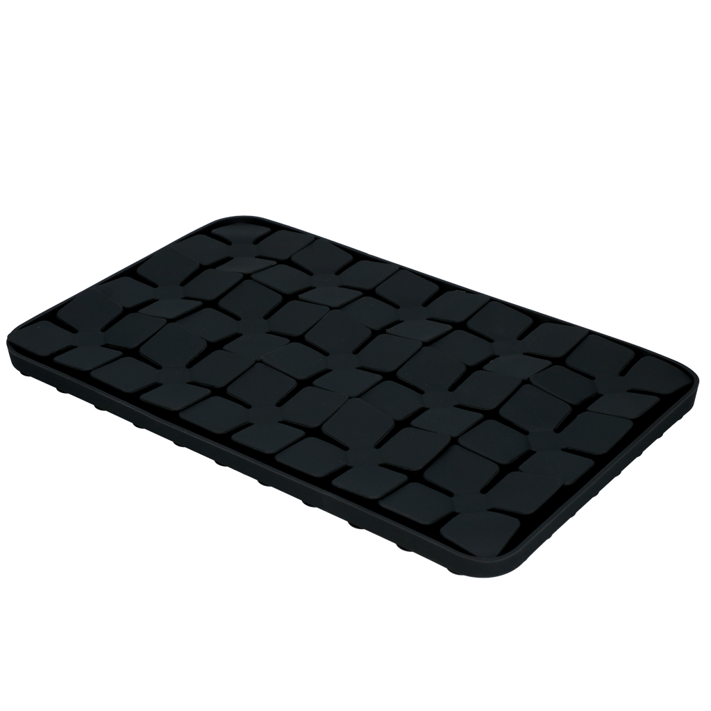 Eat Slow Live Longer Lick Mat Dimensions Flower Grijs - Afbeelding 3
