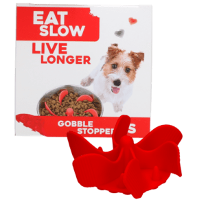 Eat Slow Live Longer Gobble Stopper Rood S