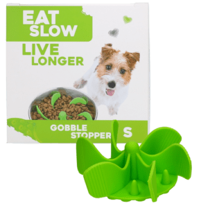 Eat Slow Live Longer Gobble Stopper Groen S
