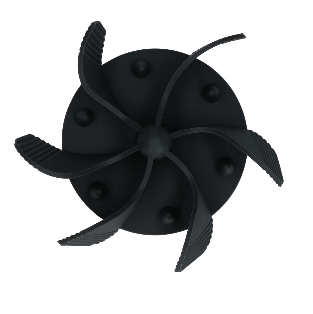 Eat Slow Live Longer Gobble Stopper Grijs L - Afbeelding 2