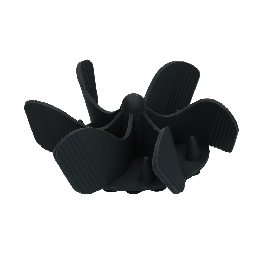 Eat Slow Live Longer Gobble Stopper Grijs L - Afbeelding 3