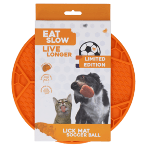 Eat Slow Live Longer Lick Mat Soccer Ball Oranje (Limited Edition WK)