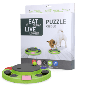 Eat Slow Live Longer Puzzle Circle