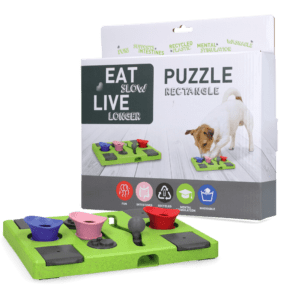 Eat Slow Live Longer Puzzle Rectangle