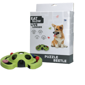 Eat Slow Live Longer Puzzle Beetle