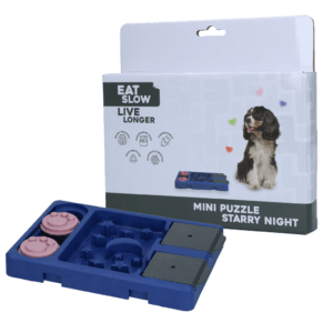 Eat Slow Live Longer Mini Puzzle Starry Night