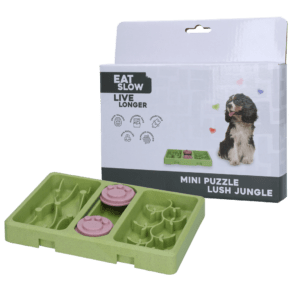 Eat Slow Live Longer Mini Puzzle Lush Jungle