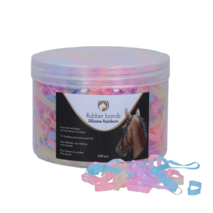 Excellent Horse Rubber Bands Silicone Rainbow