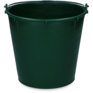 Emmer 7 l met beugel Groen