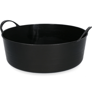 Emmer V-Trug Flexi 6 l Zwart