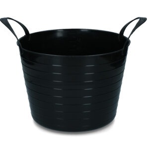 Emmer V-Trug Flexi 14 l Zwart