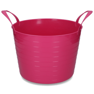 Emmer V-Trug Flexi 40 l Roze
