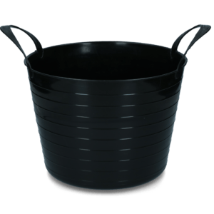 Emmer V-Trug Flexi 40 l Zwart