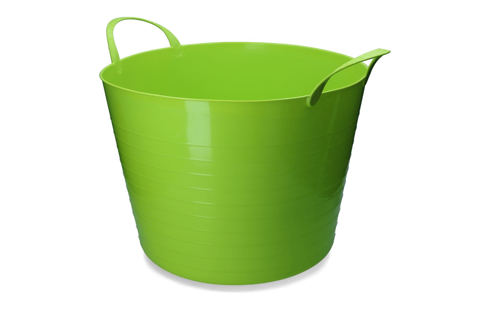 vPlast Emmer V-Trug Flexi 65 l Limoen