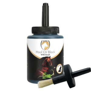 Excellent Horse Hoof Oil Black (with brush) 500 ml