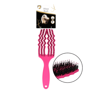 Excellent Horse Wave Brush Roze