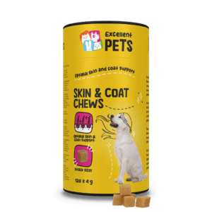Excellent Pets Skin & Coat Soft Chews 120 Treats