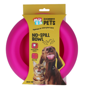 Excellent Pets No-Spill Bowl 800ml Roze M