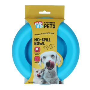 Excellent Pets No-Spill Bowl 300ml Blauw S