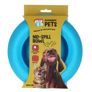 Excellent Pets No-Spill Bowl 800ml Blauw M