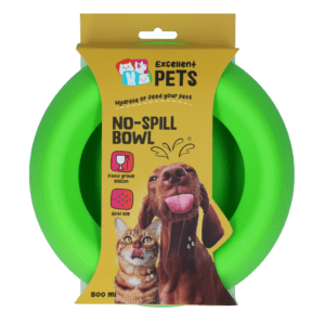 Excellent Pets No-Spill Bowl 800ml Groen M