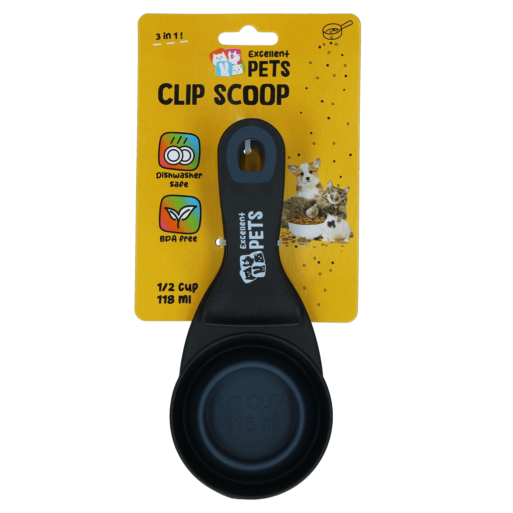 Excellent Pets Voerschep met Sluitclip 0,5 cup