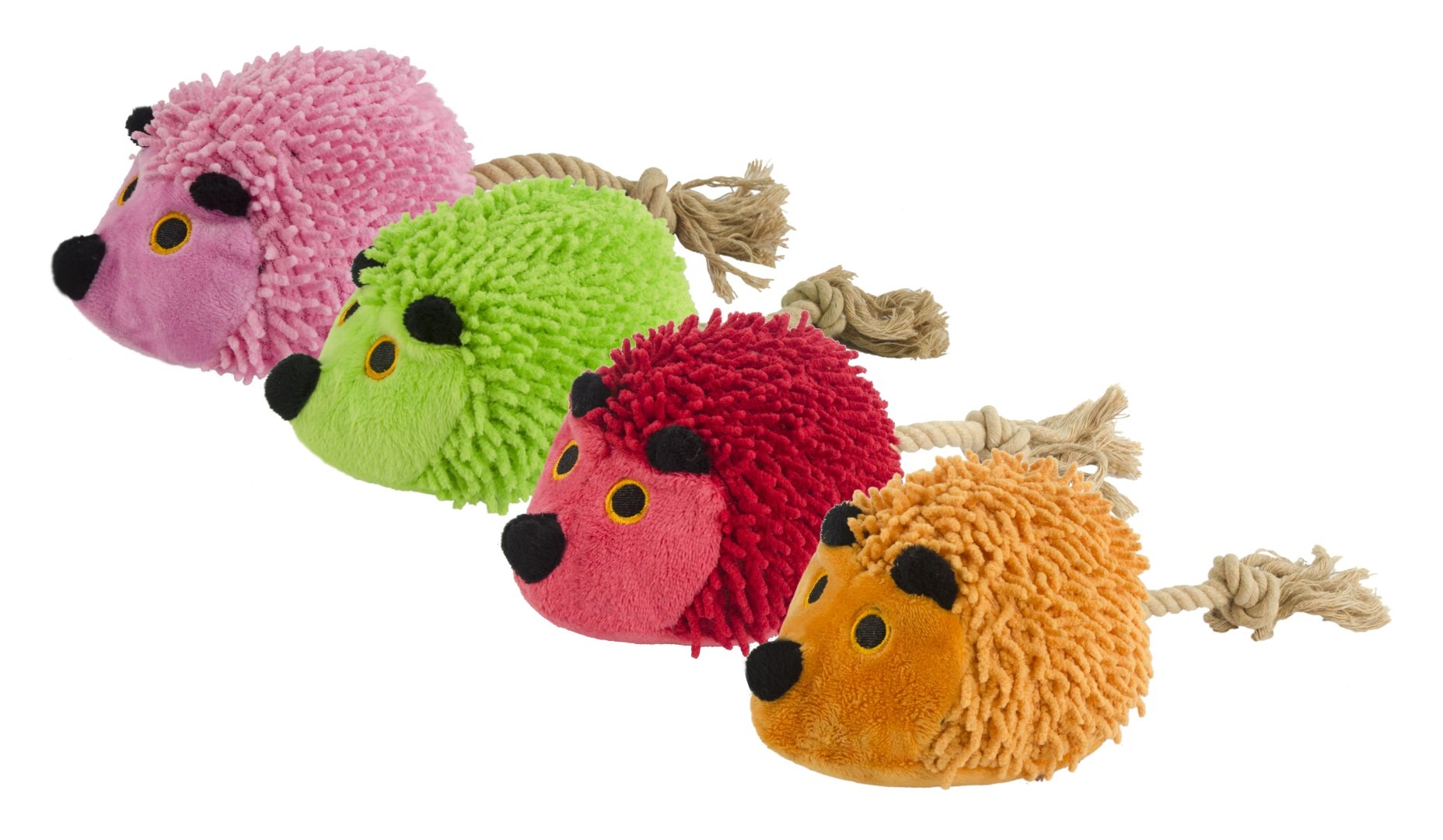 Fuzzle Hedgie met staart Rood - Afbeelding 3