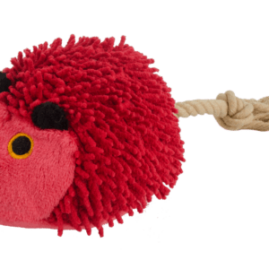 Fuzzle Hedgie met staart Rood