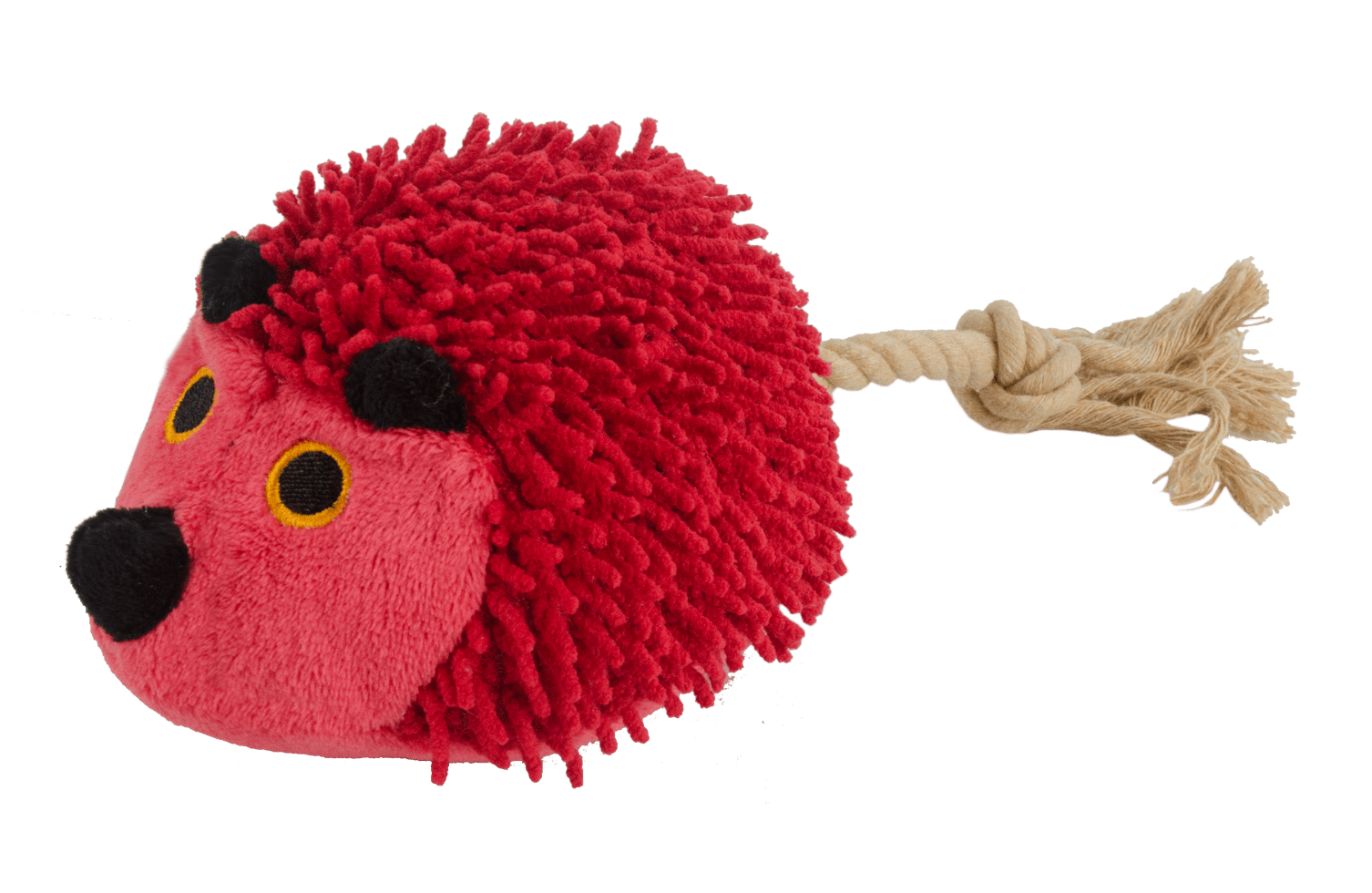 Fuzzle Hedgie met staart Rood