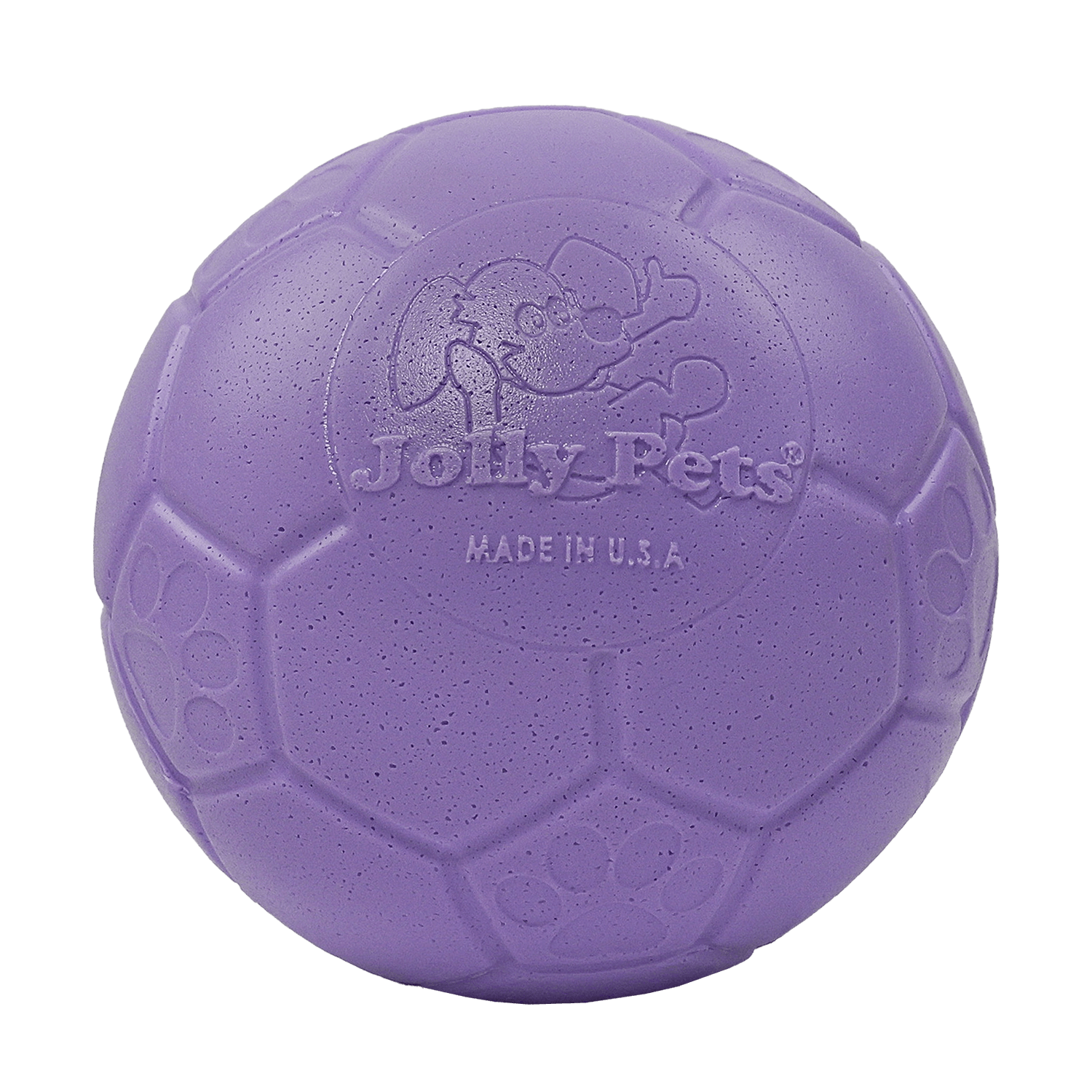 Jolly Soccer Ball Lichtpaars S (15 cm)
