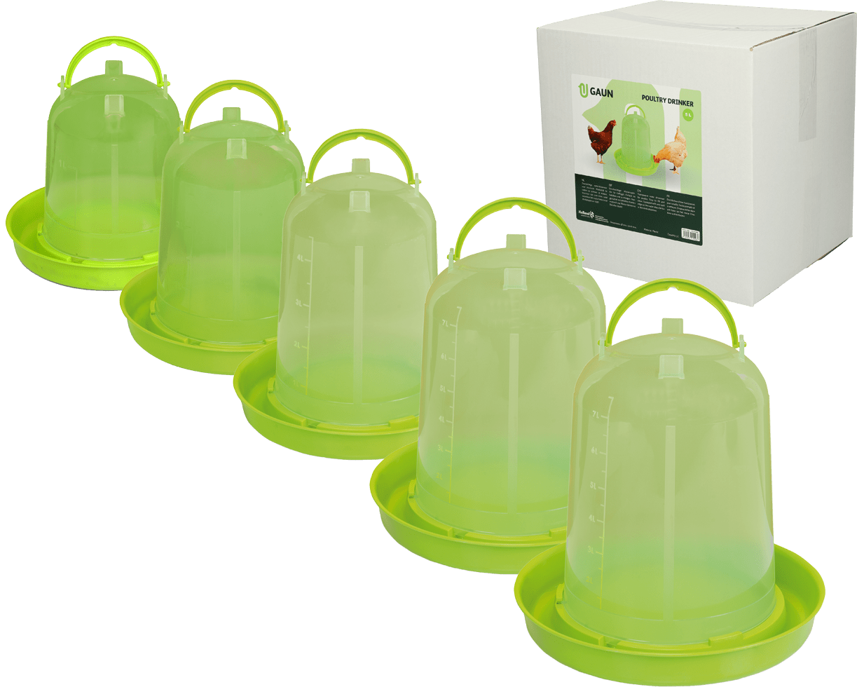 Gaun Pluimvee Drinktoren Limoengroen 3 l - Afbeelding 6